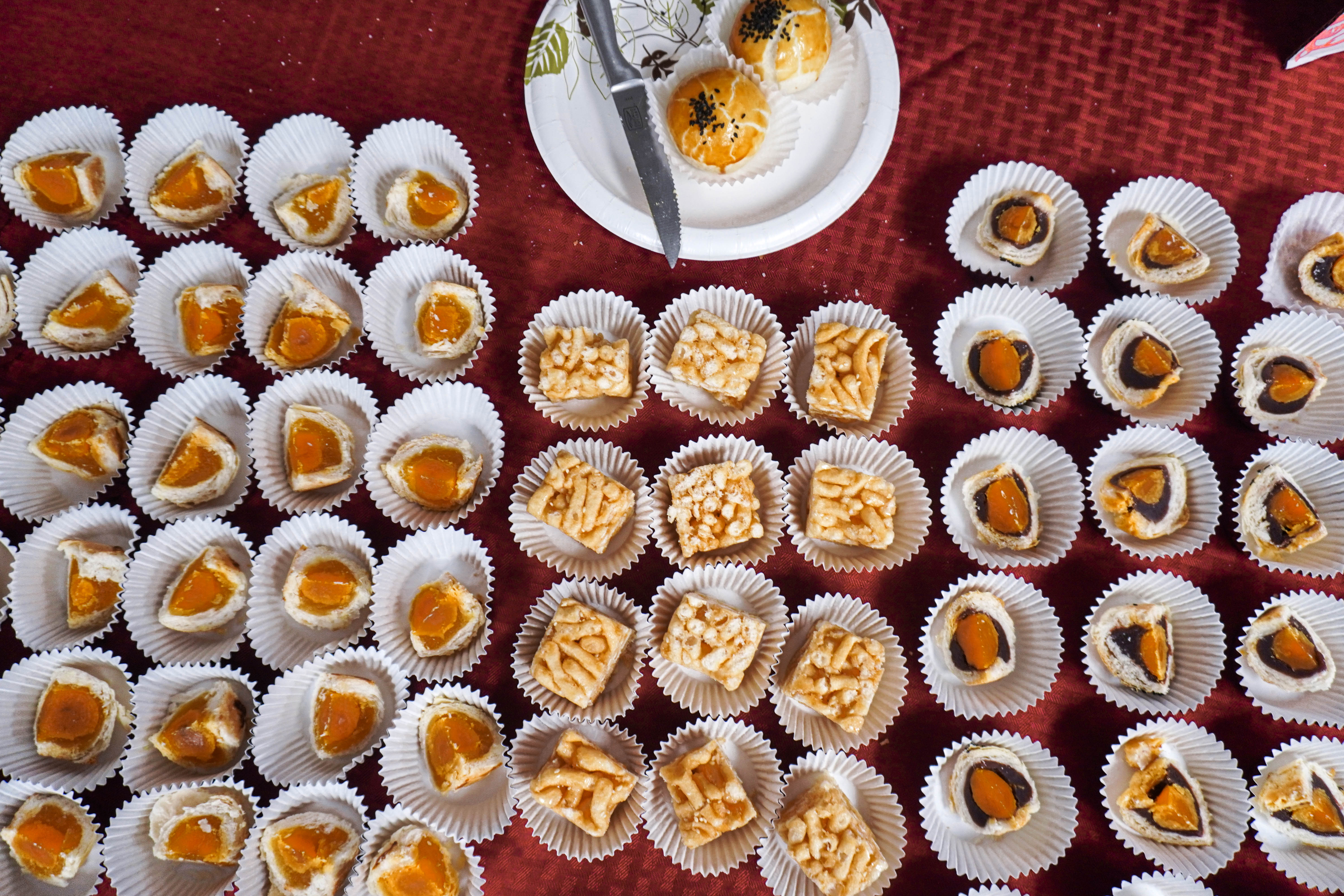 Diplomatic Language Services serves traditional Chinese moon cakes for Mid-Autumn Festival 