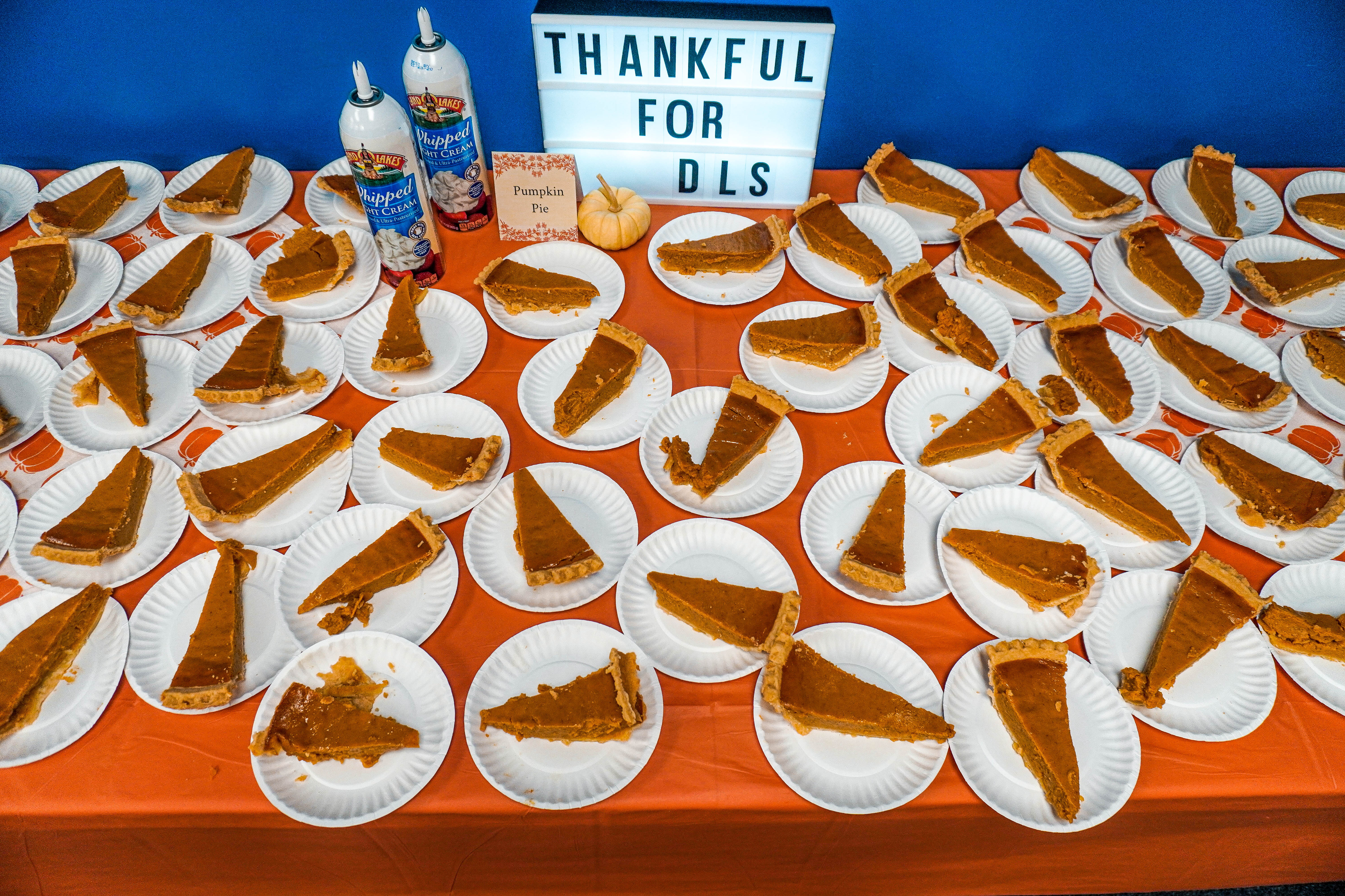 Diplomatic Language Services serves pumpkin pie