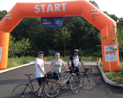 Diplomatic Language Services news post on the National Multiple Sclerosis Bike Ride 2016