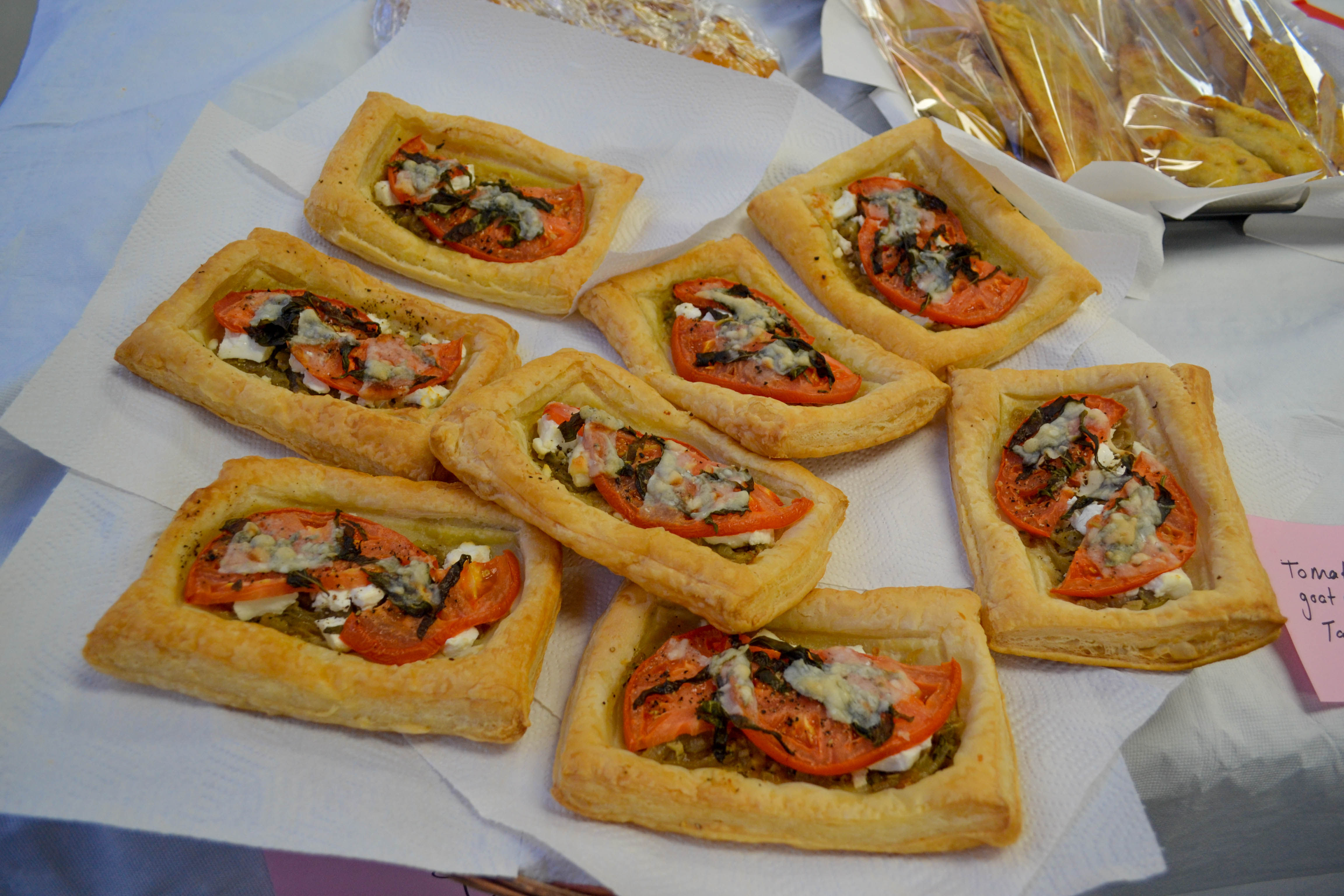 Focaccia flatbread served at Diplomatic Language Services Race For The Cure Bake Sale 2018
