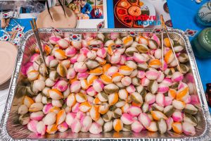 Korean food at Diplomatic Language Services International Market Festival