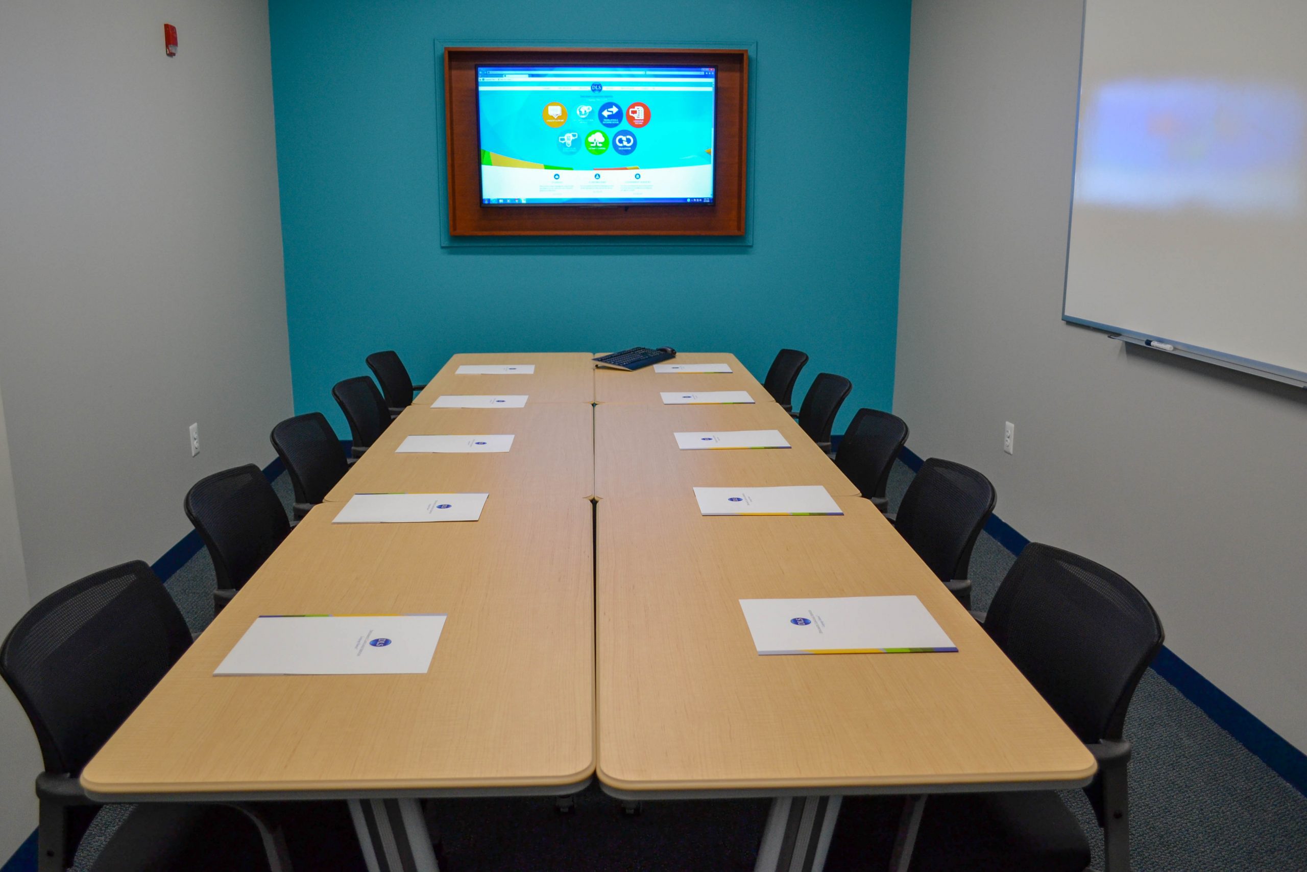 Diplomatic Language Services Elkridge location conference room