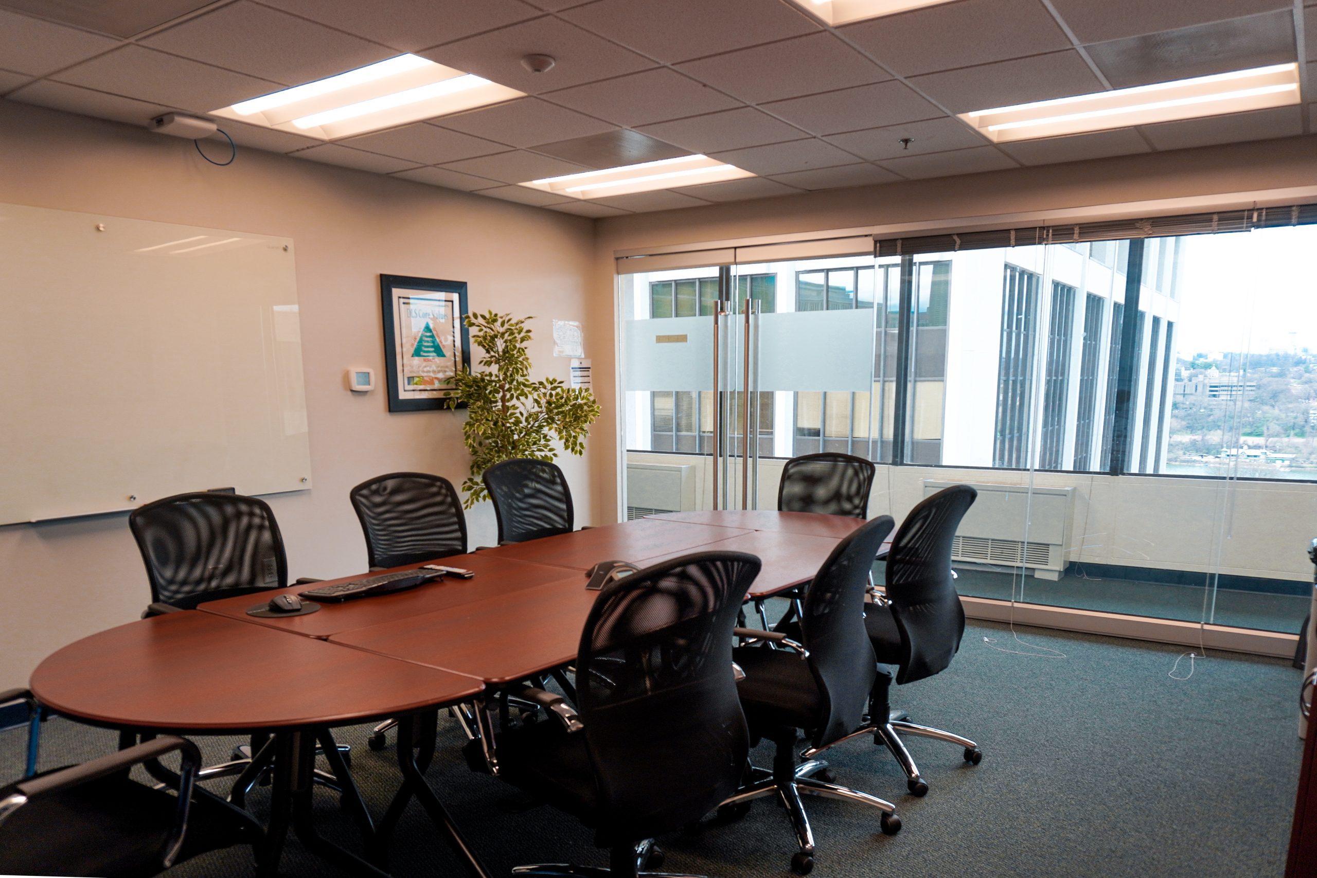 Diplomatic Language Services Rosslyn location twelfth-floor conference room