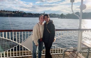 Swedish sisters at Grona Lund Amusement Park